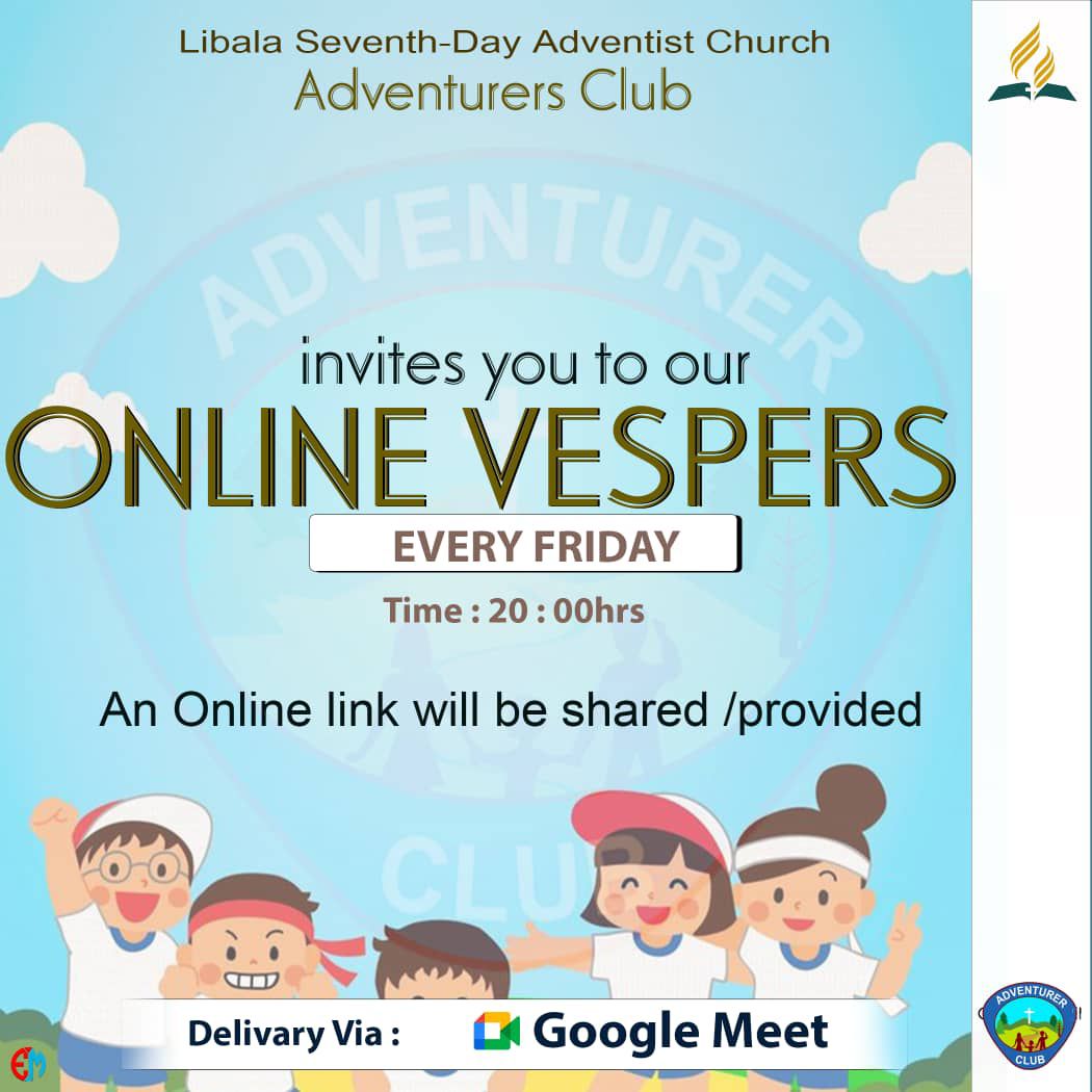 Adventurer Vespers with Teacher Namwinga Margret Mwenda