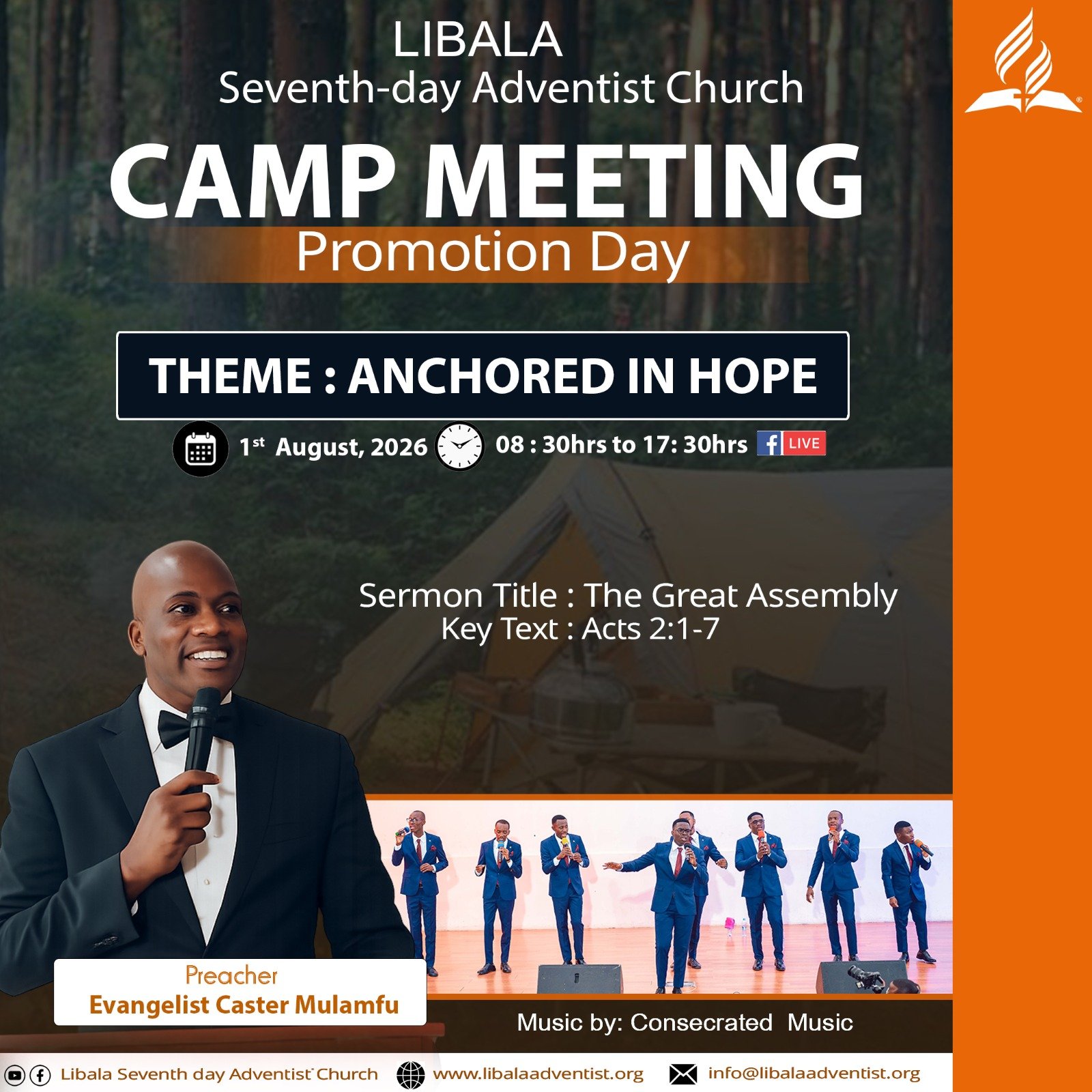Camp Meeting Promotion Day – Anchored in Hope